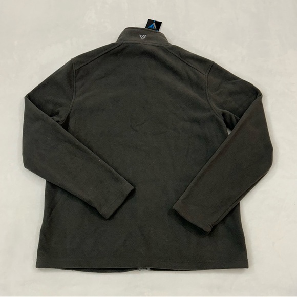 NCAA Kentucky Wildcats UK Dark Gray Levelwear Full Zip Fleece Sweatshirt Men’s M - Picture 10 of 11